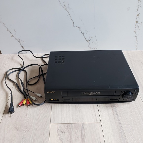 Sharp Other - Sharp VCR Video Cassette Recorder VC A544U Black Vintage Home Media Player VHS